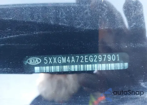 2014 Kia Optima Lx from USA, damaged, VIN 5XXGM4A72EG297901